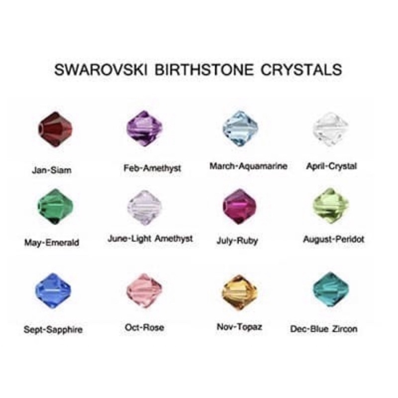 CRYSTAL SWAROVSKI ORIGINAL BEAD 5328 4 mm