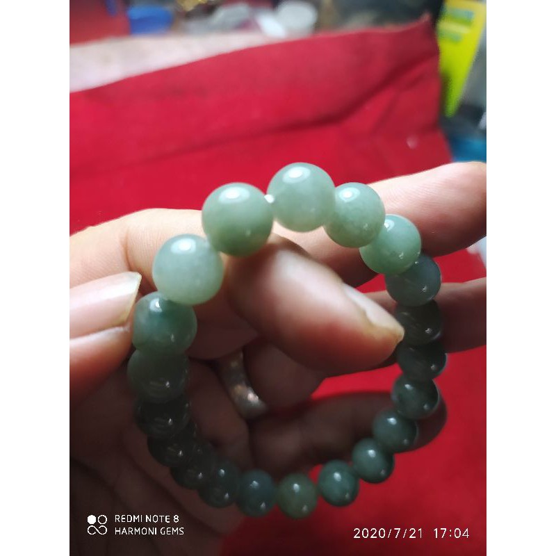 Gelang giok Birma est type A