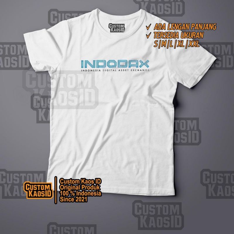 Kaos Indodax Trading Baju Trader Investor, Trading Baju Trader Investasi, Kaos Pria Terbaru