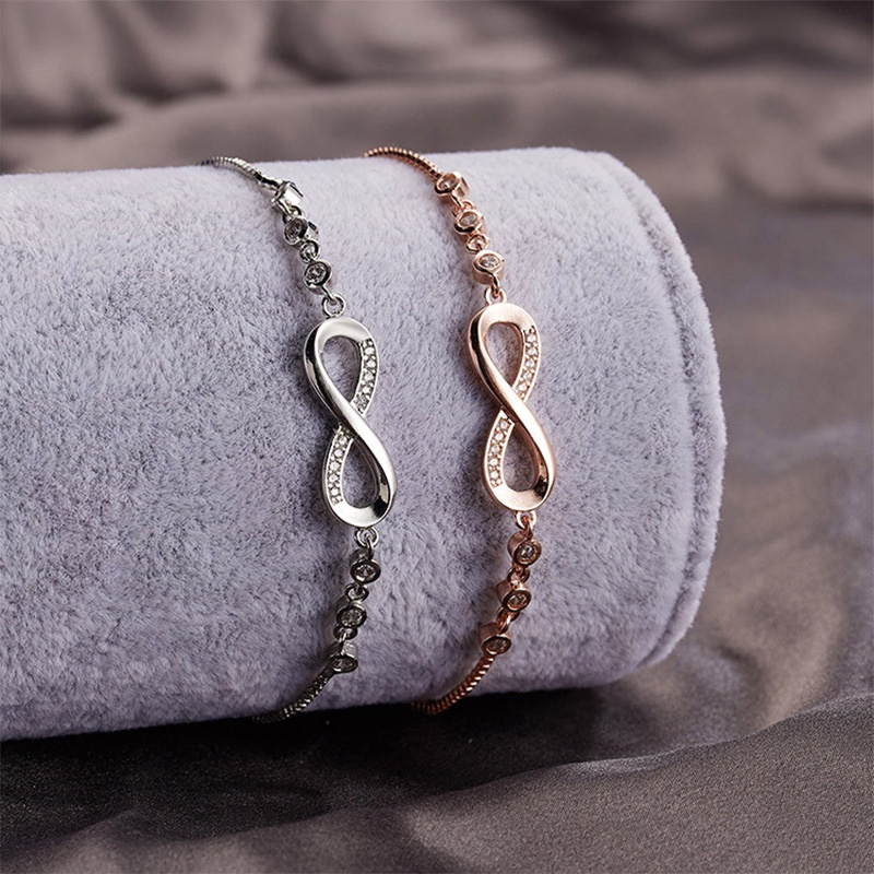 Perhiasan Gelang Wanita Adjustable Hias Berlian Warna Permen Gaya Korea