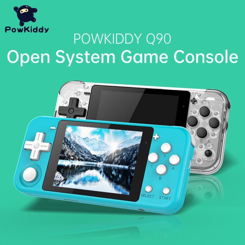 POWKIDDY Q90 Retro Handheld Game Console Classic Game Emulator