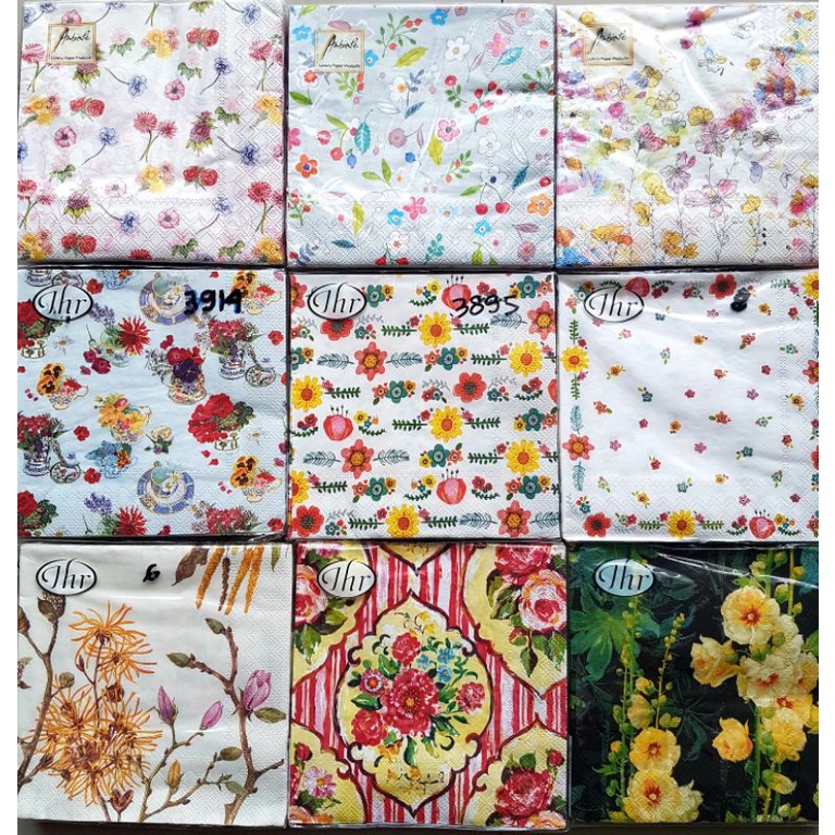napkin decoupage