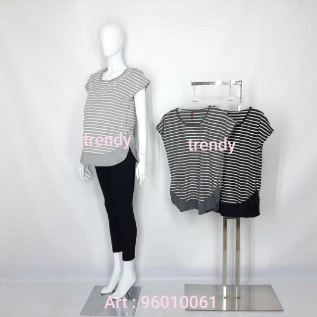 Blus ibu hamil tangan pendek