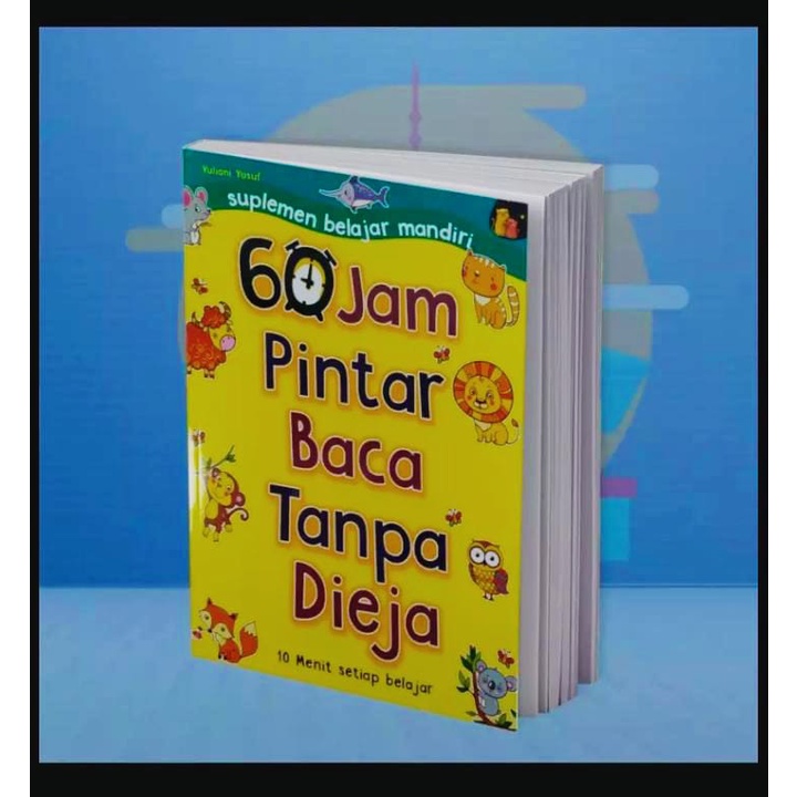 

BUKU EDUKASI ANAK 60 JAM PANDAI MEMBACA TANPA DI EJA