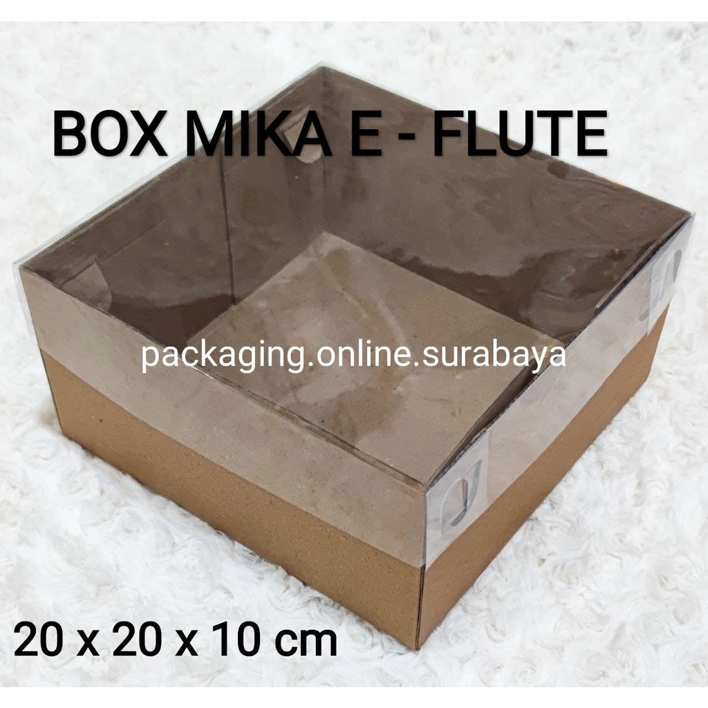 

BOX EFLUTE TUTUP MIKA ALL SIZE PUDING CAKE TART KUE ROTI SNACK AYAM MAKANAN KUE ROTI