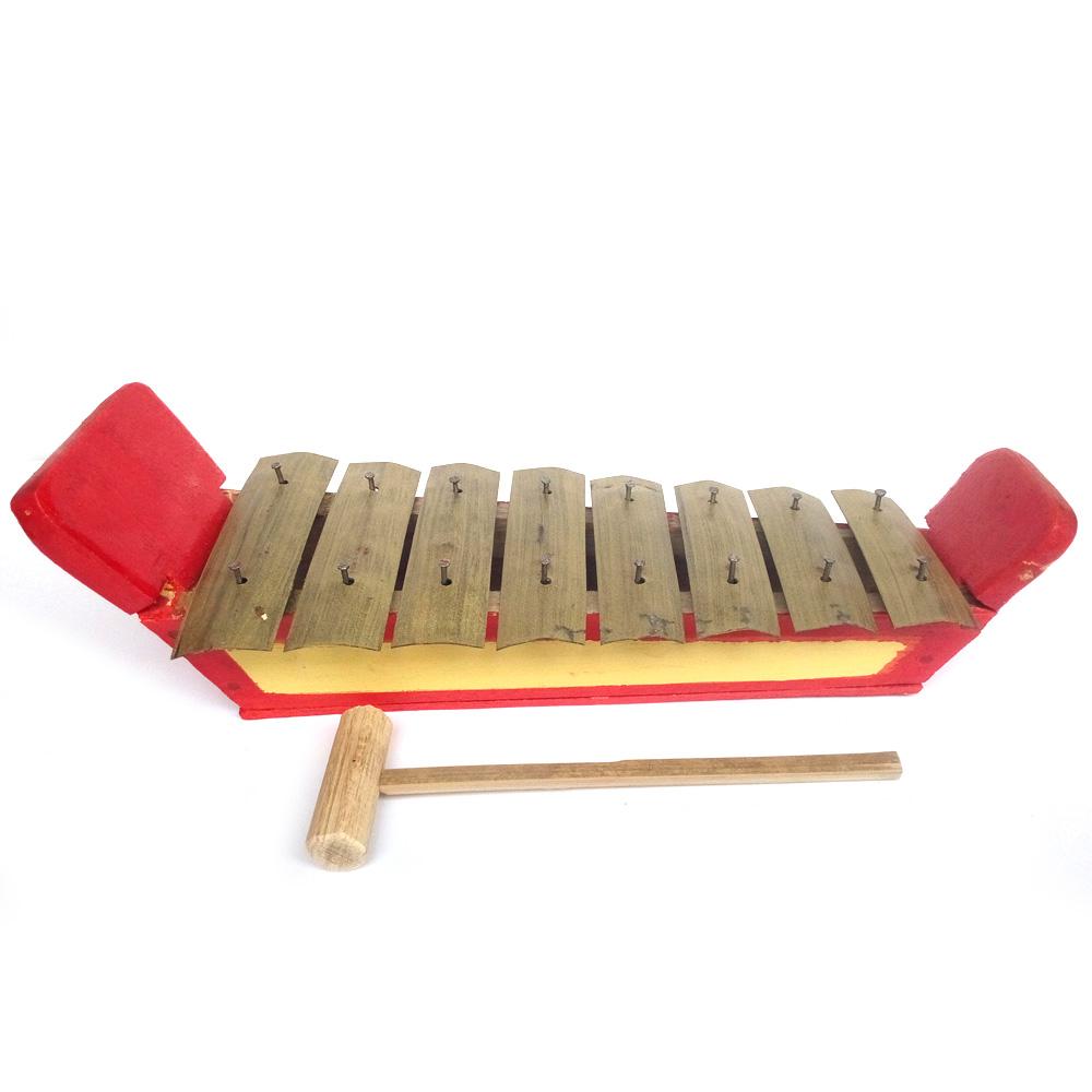 Mainan Tradisional Miniatur Gamelan Gambang Anak - 8 Bilah