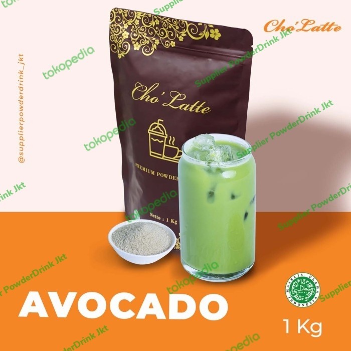 

CHOLATTE AVOCADO POWDER BUBUK MINUMAN ENAK RASA ALPUKAT