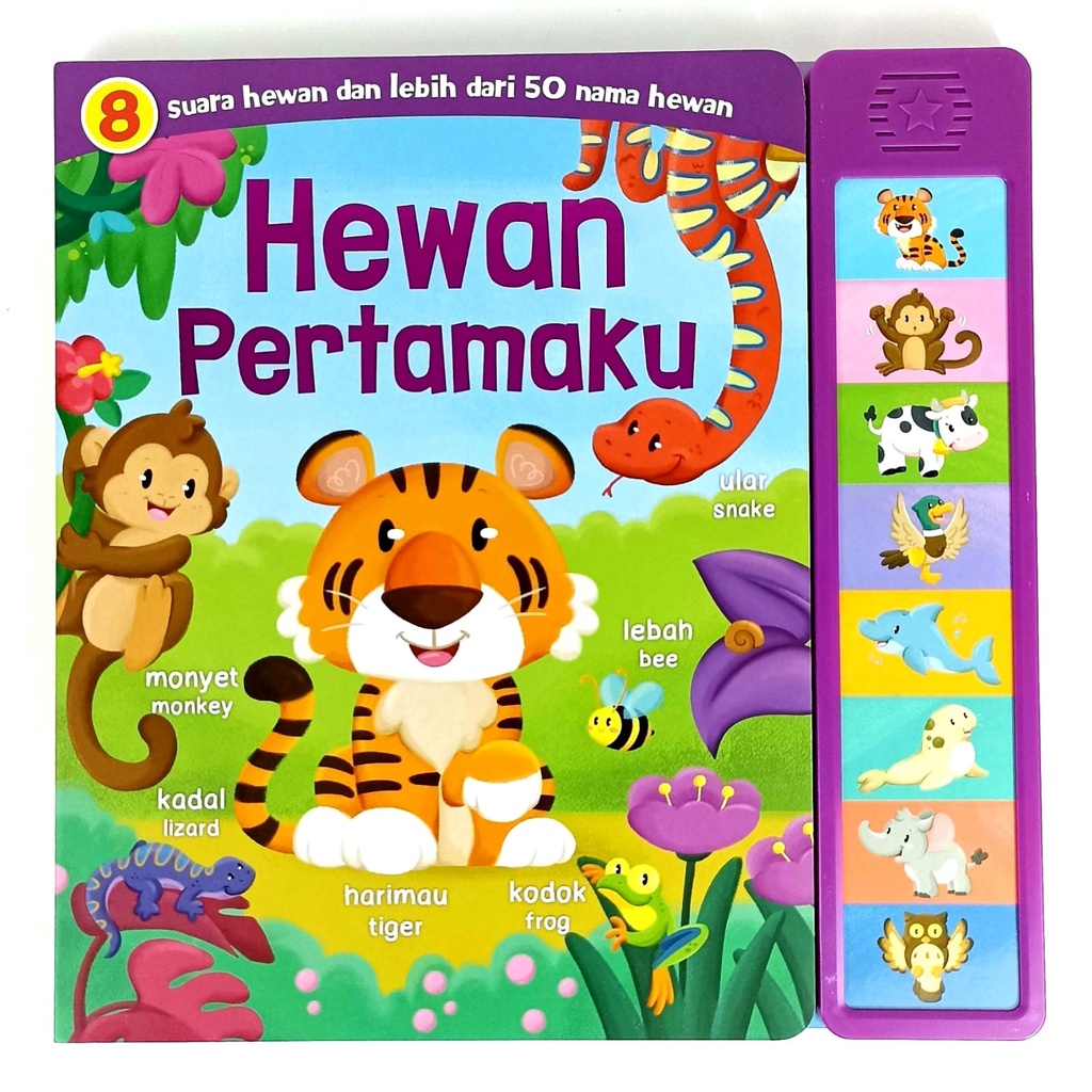 Sound Book Hewan Pertamaku Buku Anak Bahasa Indonesia Boardbook Soundbook Bahasa Indonesia Buku Anak