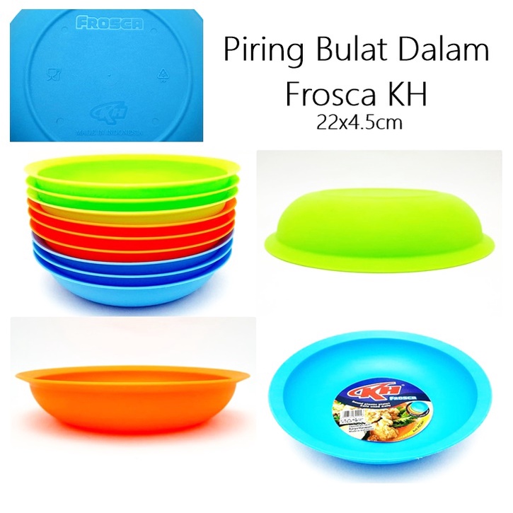 Piring Bulat Frosca KH 22cm