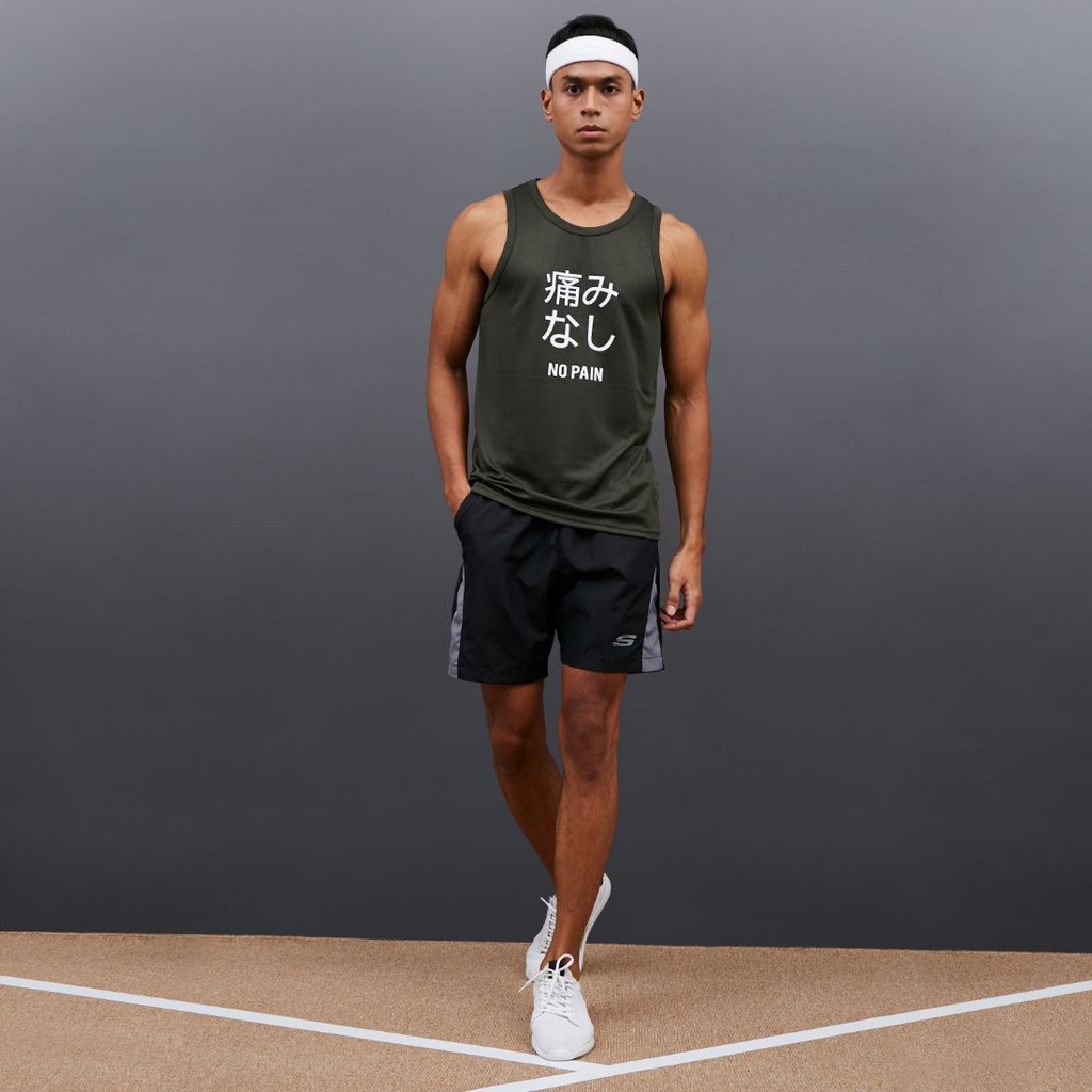 DONSON Sportswear Sleeveless /Singlet No Pain Katakana Army