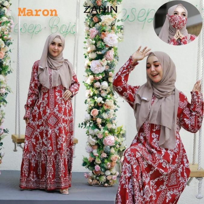 RAYON SULTAN GAMIS SYARI PREMIUM BUSUI BAJU WANITA TERBARU ORI ZAHIN