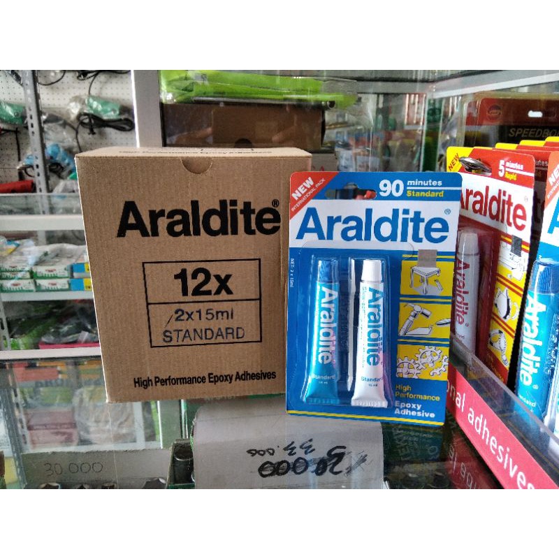 

Lem Araldite Biru Epoxy / 90 Menit
