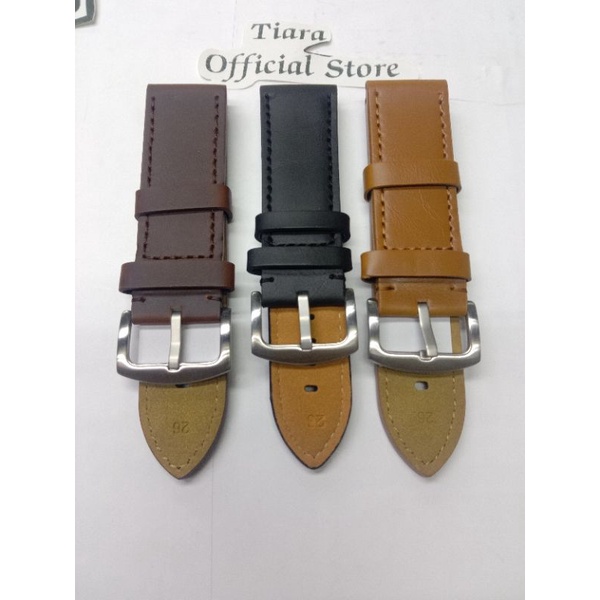 Strap Tali Jam Tangan Zamora Genhuin Lather /Tali Kalep Tebal/ Tali Kulit