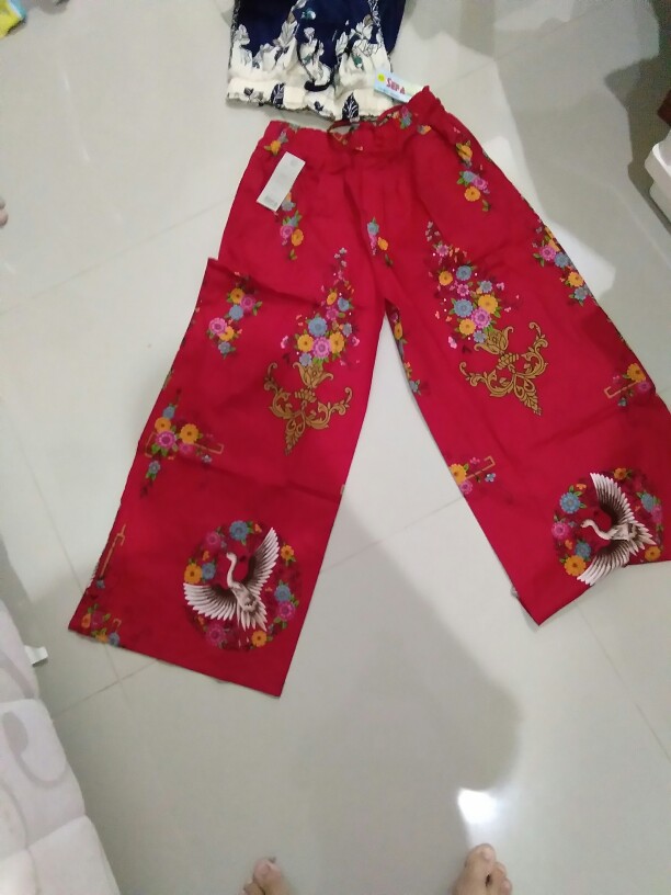 Kulot Katun Panjang Dewasa Motif Batik