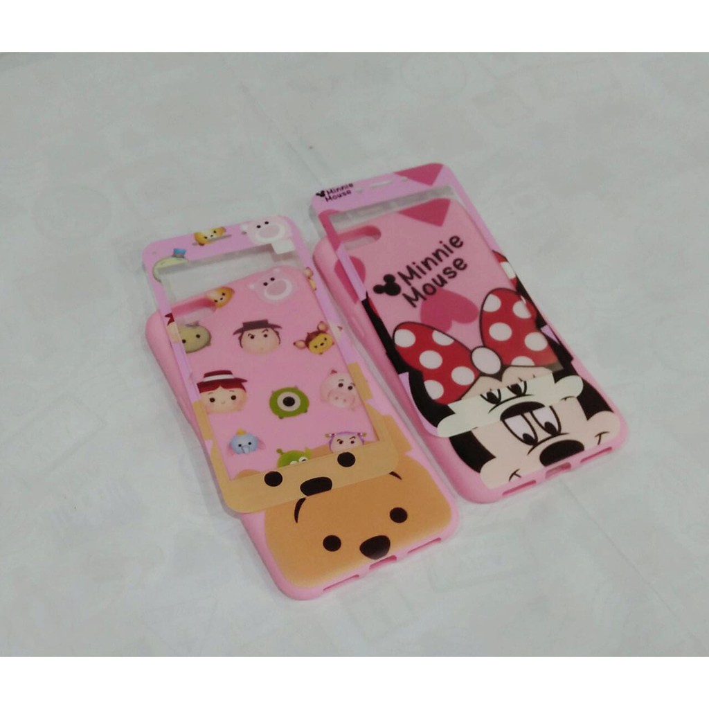 CASE MOTIF+TEMPERED GLASS FULL OPPO A71