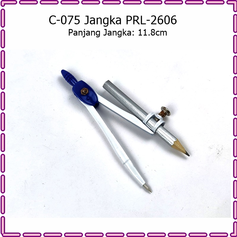 C-075 Alat Tulis Sekolah angka+Pensil PRL-2606