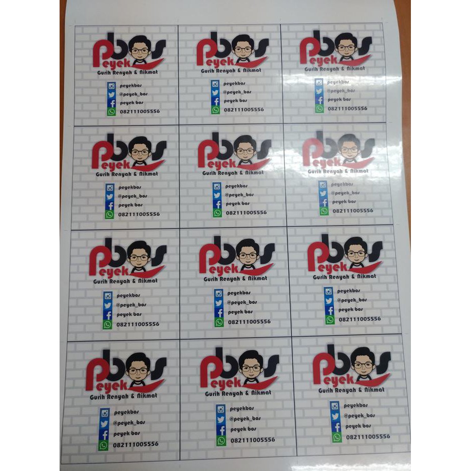 

HOT SALE|BEST SALLER Cetak stiker / sticker chromo a3+ (32x48cm) grosir, high quality