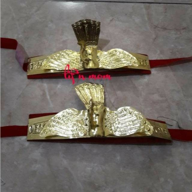 Gelang burung adat palembang // Gelang bahu burung palembang // Plat bahu burung