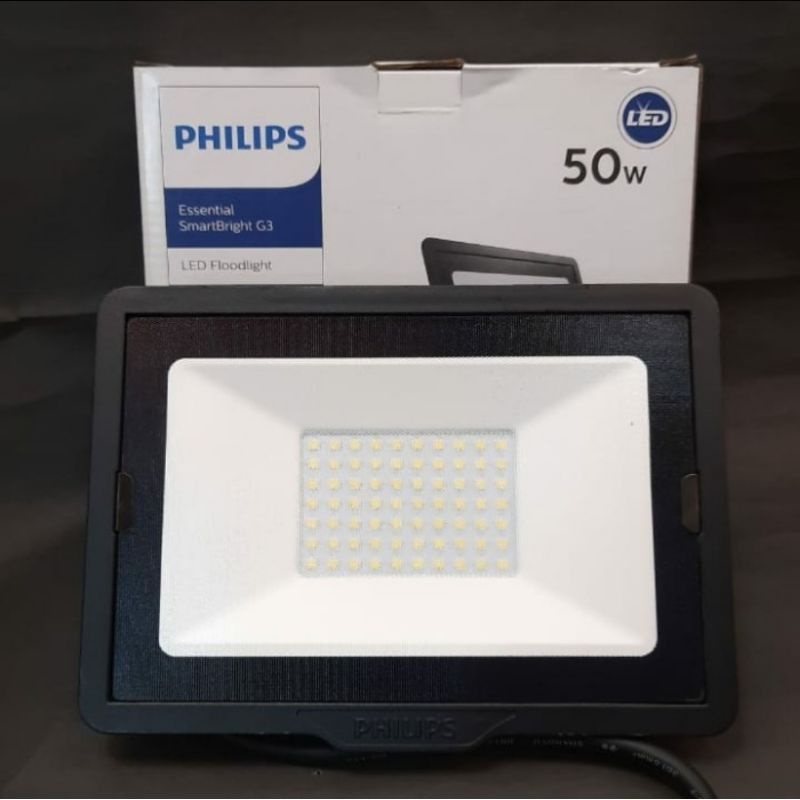 Philips Lampu Sorot Flood Light BVP 150 50 Watt Warna Putih (6500K) &amp; Kuning (3000K)