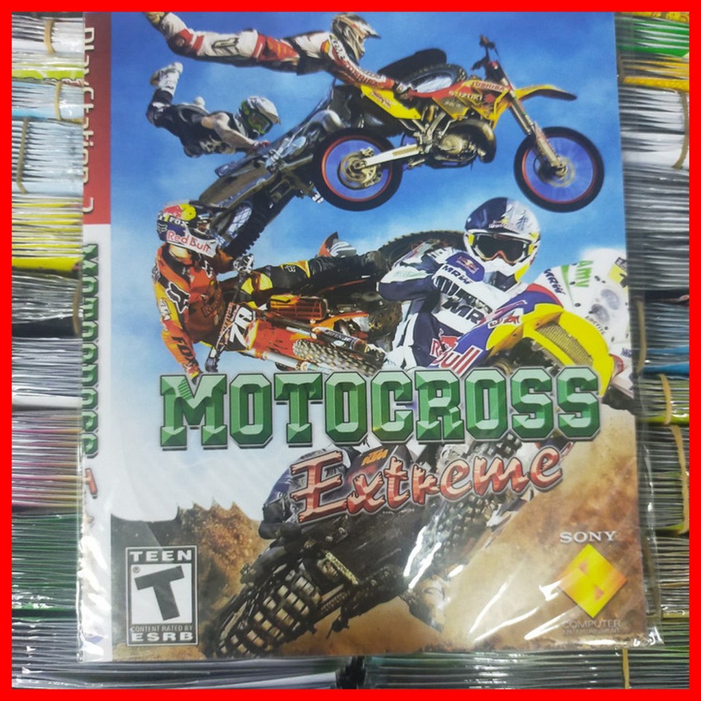 BELI 5 GRATIS 1 / KASET PS2 MOTOCROSS EXTREME