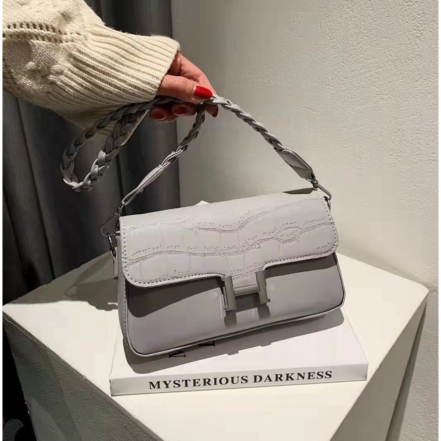 TFT AX200222 92876 AX876 C0882 T28 (1 KG MUAT 2) Tas Selempang Wanita Import HANDBAG Basic Elegant Tas pink Tali Kepang