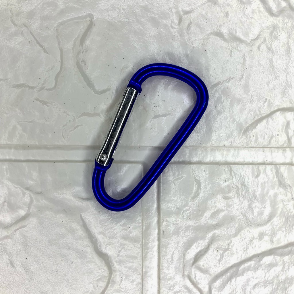 Carabiner 6 Gantungan Aluminium  Tebal Murah