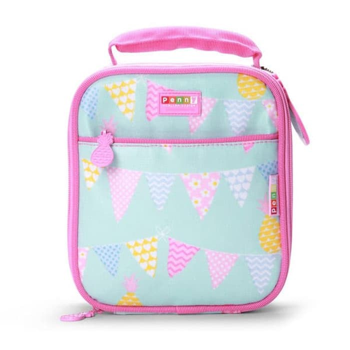 Promo Penny Scallan School Lunch Box - Pineapple Bunting / Tas Bekal Anak Murah