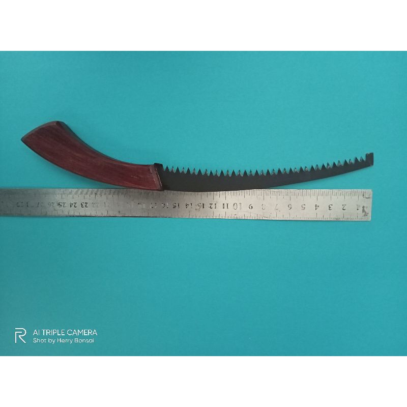 alat berkebun, gergaji bonsai lengkung