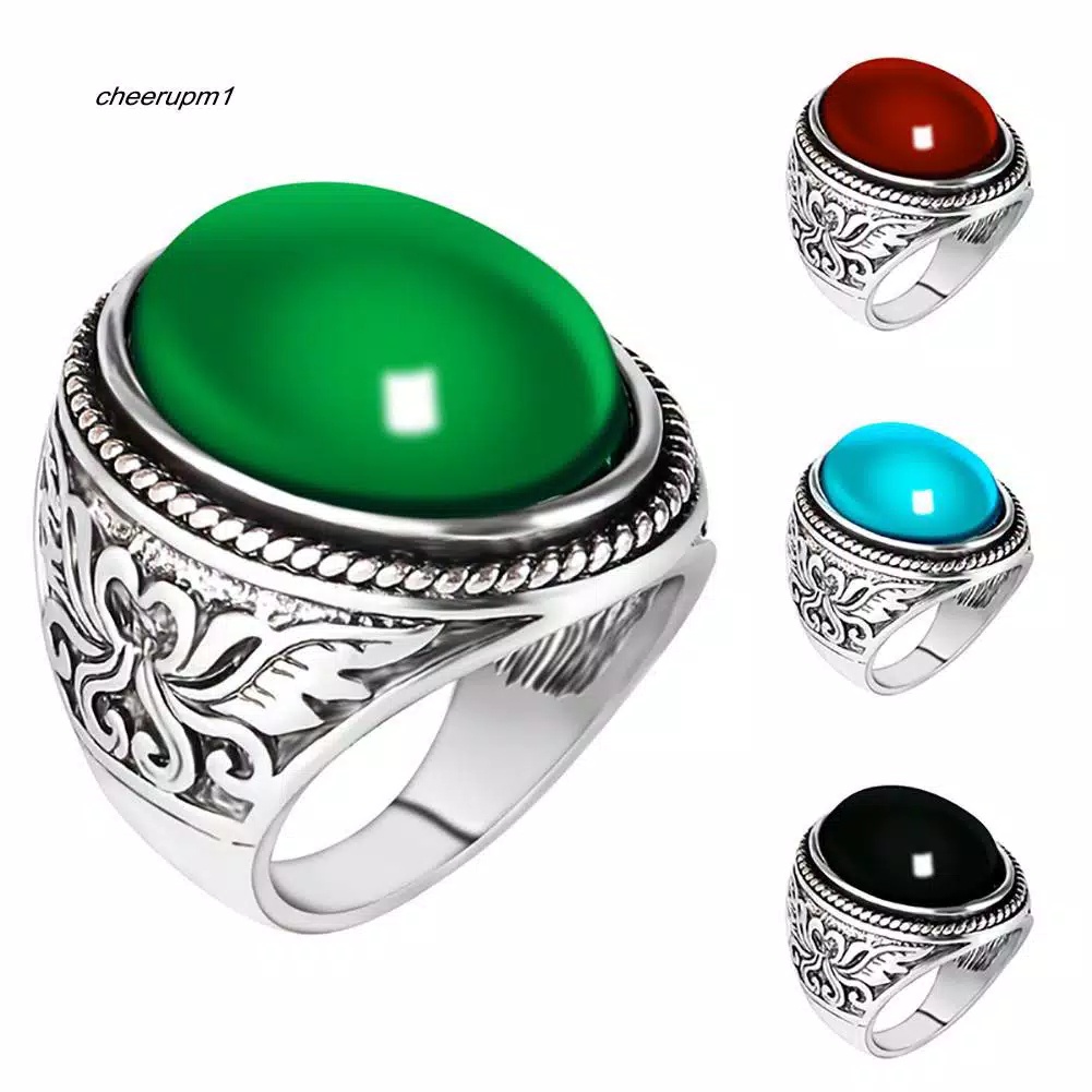 Cincin Batu Bacan Ring Titanium