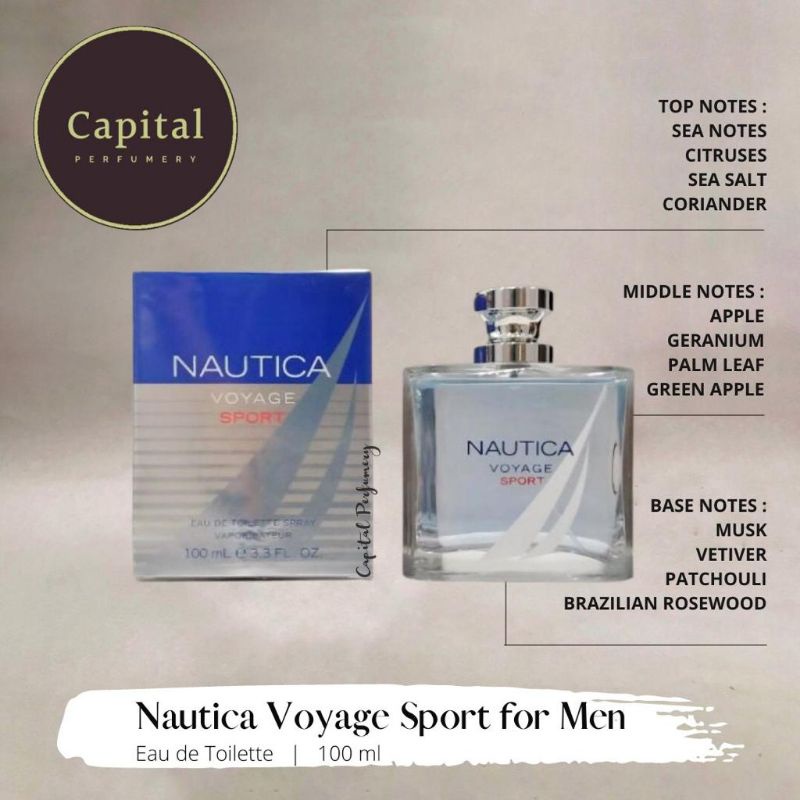 Nautica Voyage Sport For Men EDT 100 ml