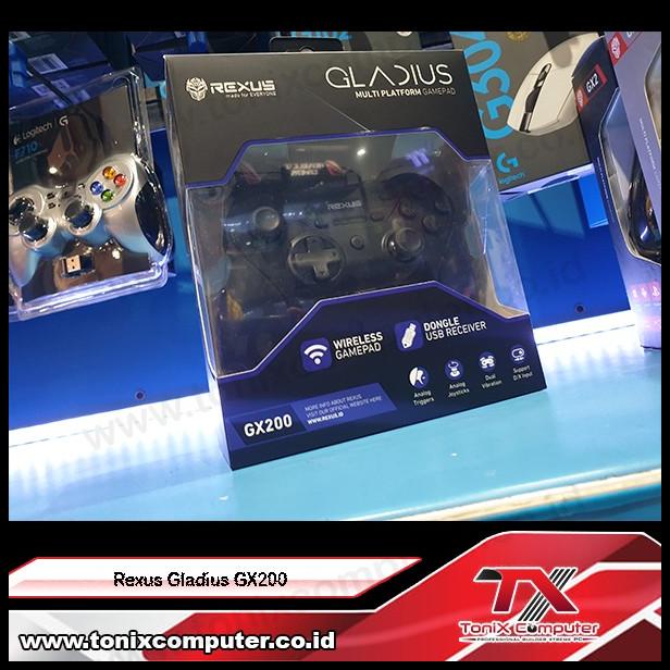 Rexus Gamepad Gx200 Gamepad Wireless Mobile