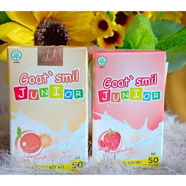 

Permen Susu Sehat Asli Alami GOAT'SMILL bekhasiat terpercaya murni aman menjaga kesehatan anak murah