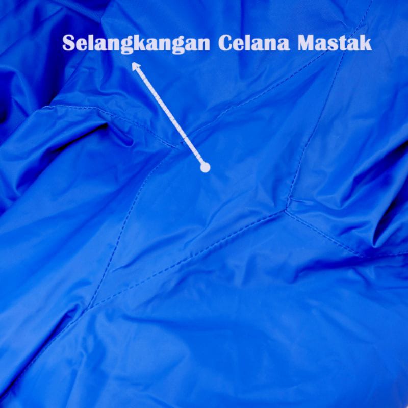 Jas Hujan Arwana Mantol Mantel pria dan Wanita Setelan Baju dan Celan Bahan Karet PVC Garansi Original