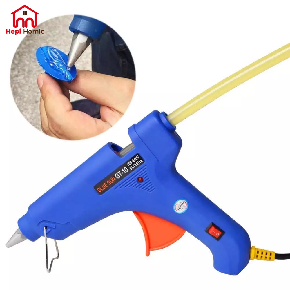 [HH] HOT MELT GLUE GUN 20 WATT / PISTOL LEM TEMBAK CEPAT PANAS STICK REFILL