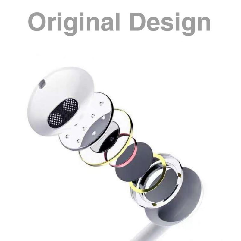 Headset Wired Earphone High Sound Quality Garansi