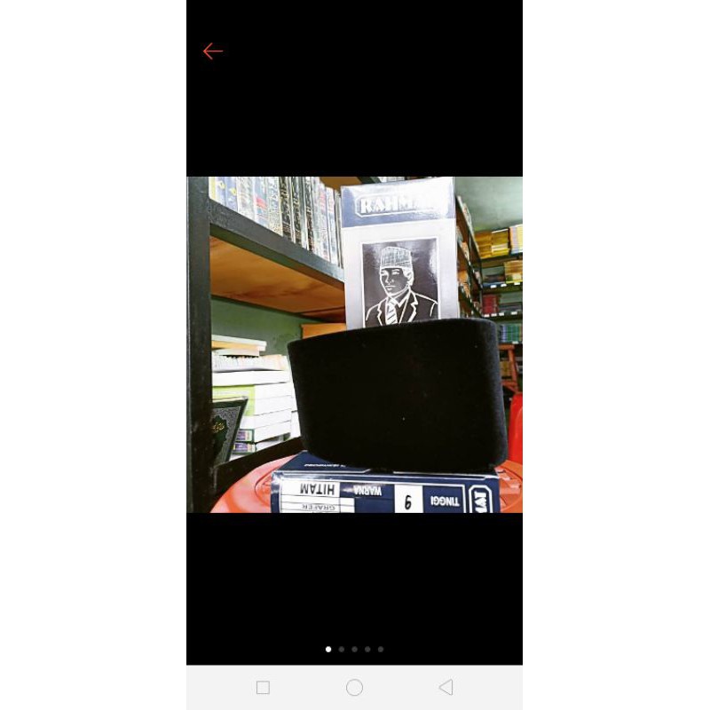 RAHMAT peci nasional peci songkok rahmat buludru tinggi 12