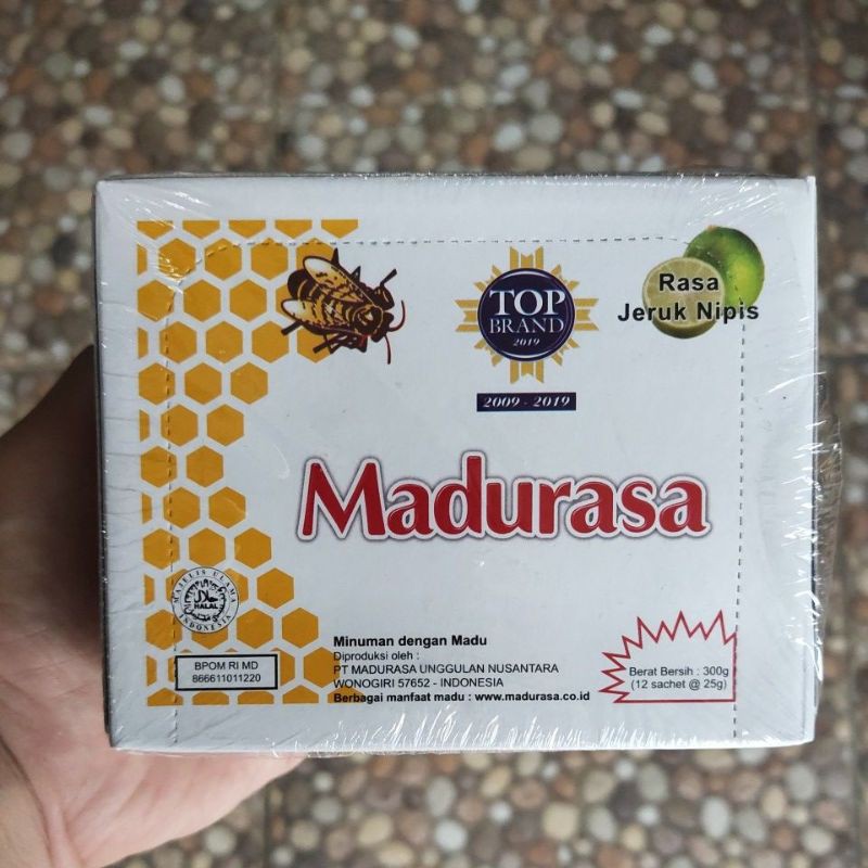 

MADURASA MADU RASA JERUK NIPIS 12SACHET 300GR