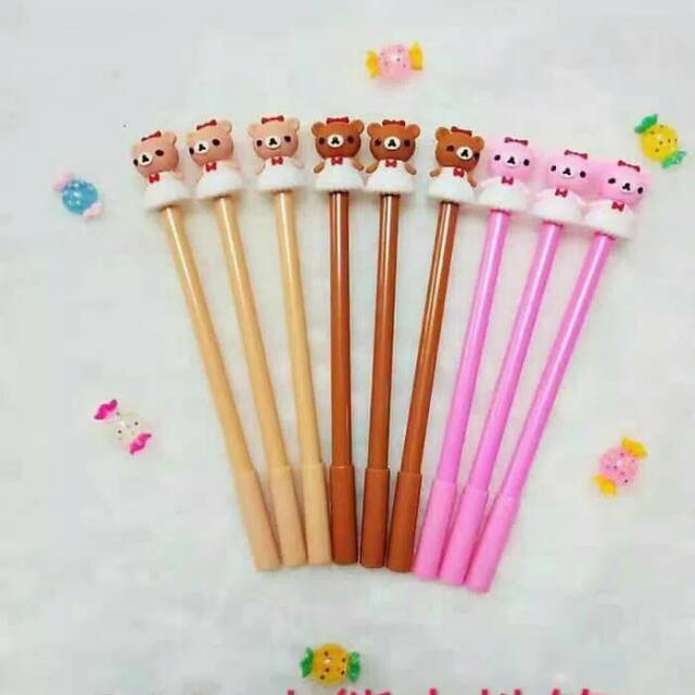 

Pulpen gel karakter Boneka lucu murah