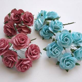 Paper Flower Rose Bunga  Kertas 2  5  cm Shopee Indonesia