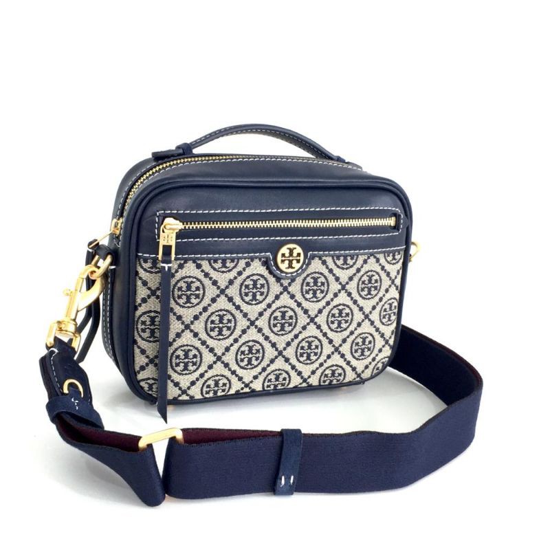 TB T Monogram Jacquard Camera Bag