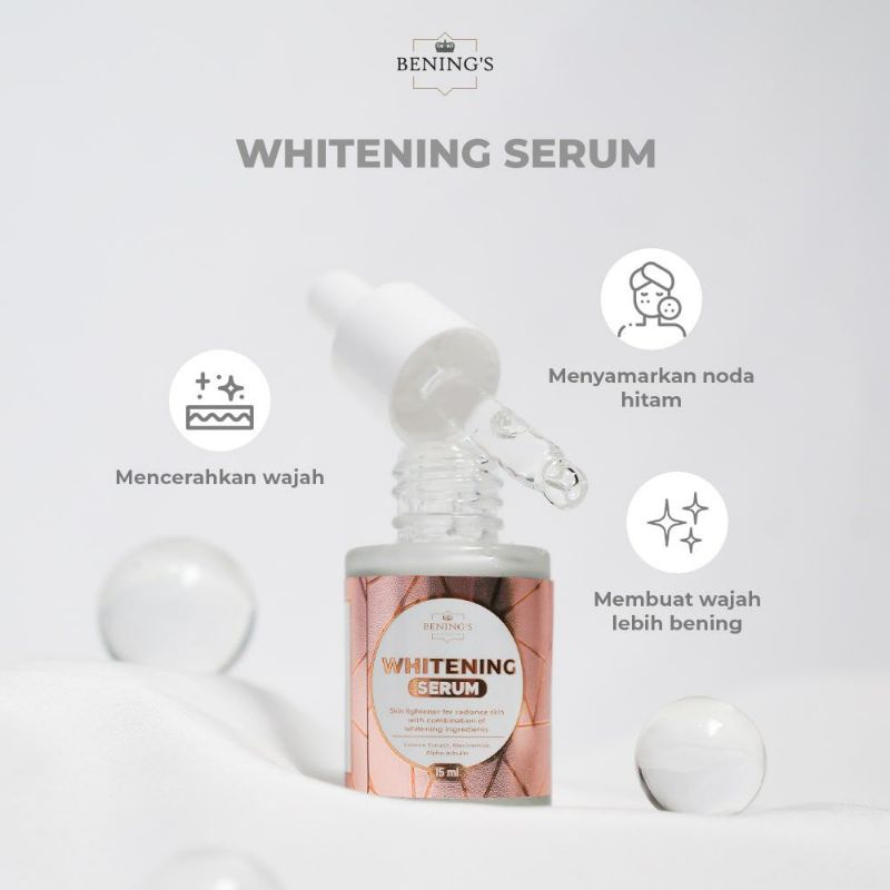 WHITENING SERUM BENING'S SKINCARE DR OKY PRATAMA