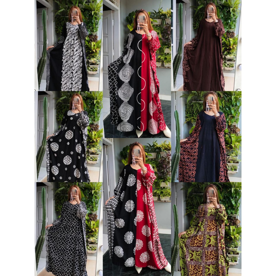 Kaftan - Kaftan Motif Batik - Kaftan Terbaru - Kaftan Cap - Kaftan Batik - Kaftan Fashion - Kaftan S