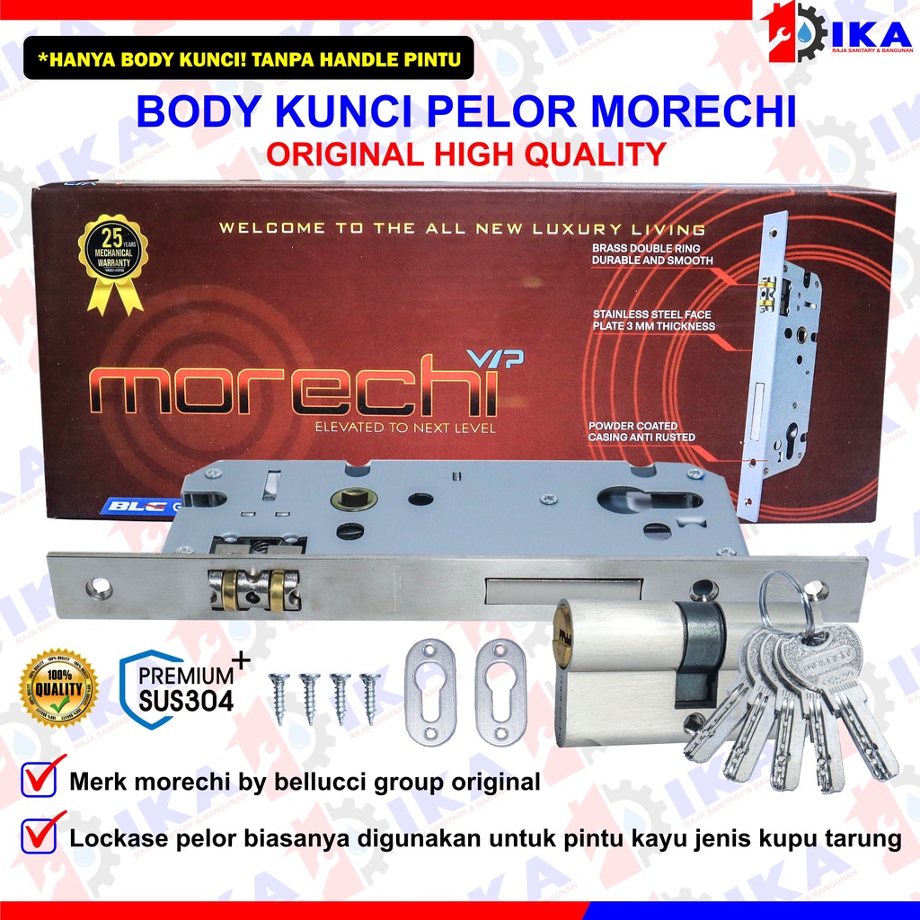 Body Morechi Roller NB + Cylinder | Kunci MORECHI | Body Pelor ( BY BELLUCCI GROUP ) pintu kupu tarung kipas dorong