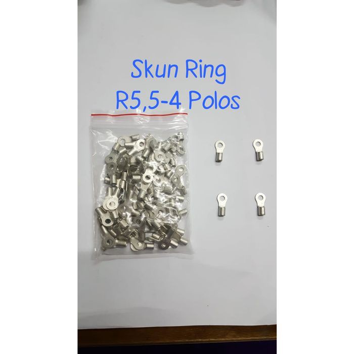 Skun Kabel Ring O Non Isolated 5.5-4 / Skun VR 5.5-4 POLOS / Skun 6mm / Skun Polos 5.5-4 Ring Skun O