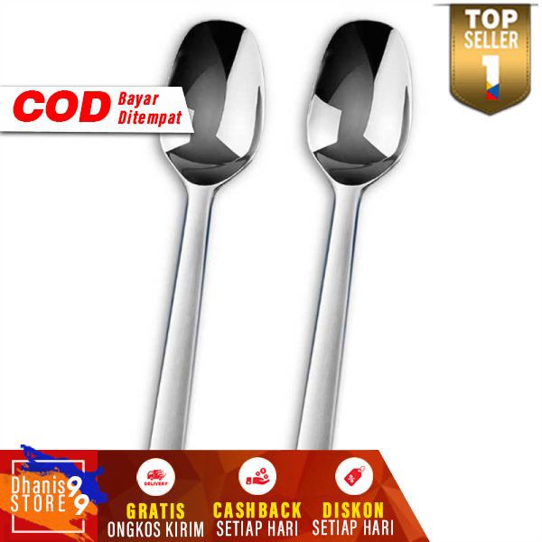 Xiaomi Mijia Zwilling Sendok Spoon Alat Makan Stainless Steel 2 PCS Peralatan Makan Perlengkapan Dapur Berkualitas