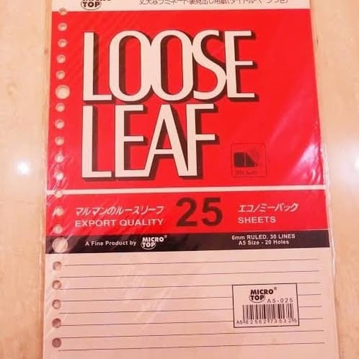 

Kertas Note - Isi Kertas Binder - Kertas File Kertas Binder B5 (5 Packs) Produk Terbaik