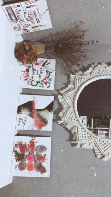 Hiasan Dingding Walldecor  Dekorasi Rumah >wakeup And Makeup<