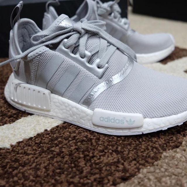 adidas nmd silver