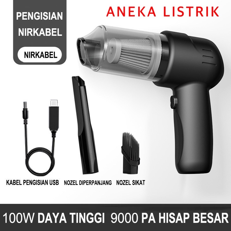ALAT VACUM CLEANER TANPA KABEL WIRELES / PENYEDOT DEBU WIRELESS PORTABLE MINI - VAKUUM PENGHISAP DEB