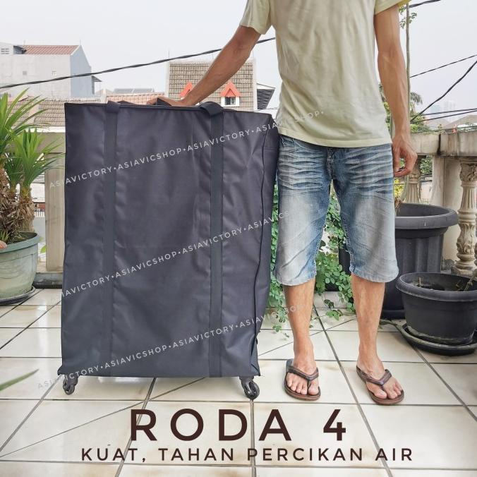 TRAVEL BAG Tas Travel Barang Roda 4 (BP) Shopping Bag Belanja Lipat Koper